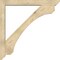 Ekena Millwork Legacy Slat Rough Sawn Bracket w/ Offset Brace, Douglas Fir, 6"W x 48"D x 48"H BKT0604X48X48LEC06RDF - alternate 3